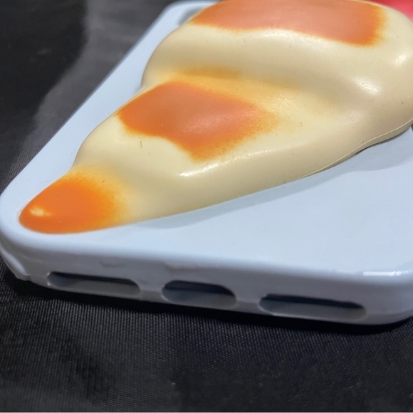 BAN.DŌ Croissant 3D phone Cover/case light blue, FUN novelty - Picture 2 of 9